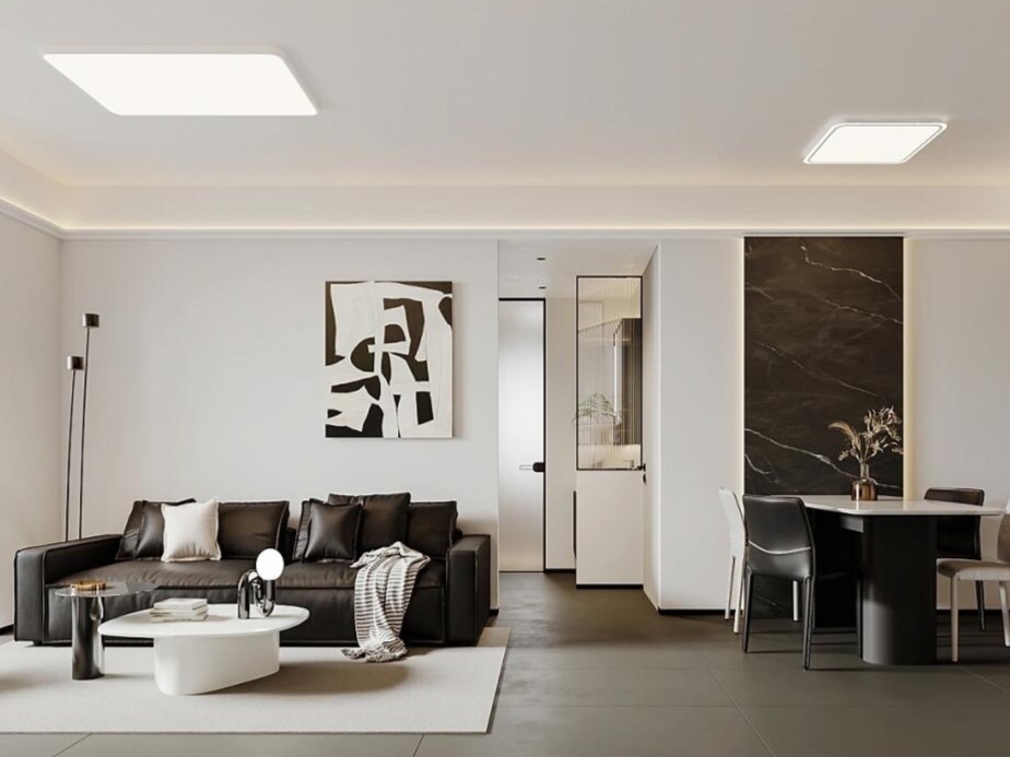 高級感拉滿的黑白灰現代簡約風